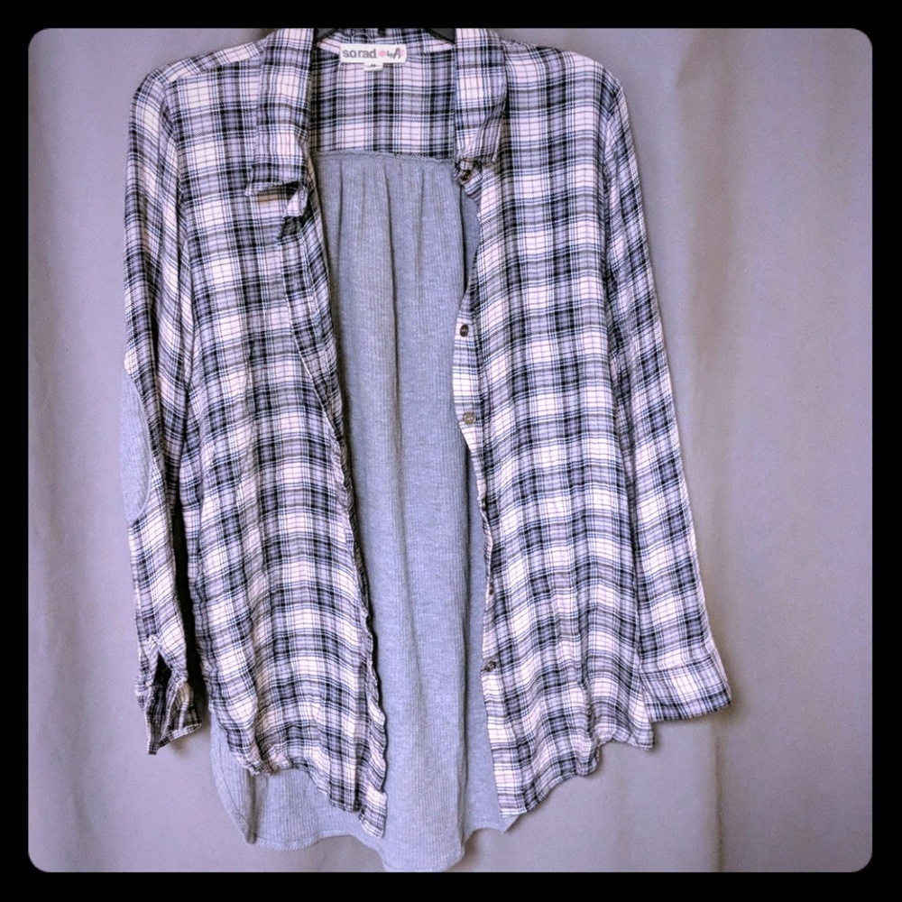 Tunic style flannel